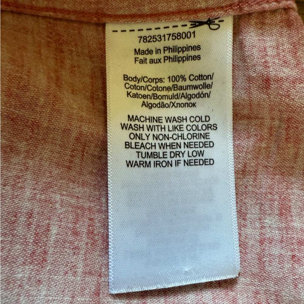 Ralph Lauren Double RL Pink Dot Western Shirt - Picture 5 of 11
